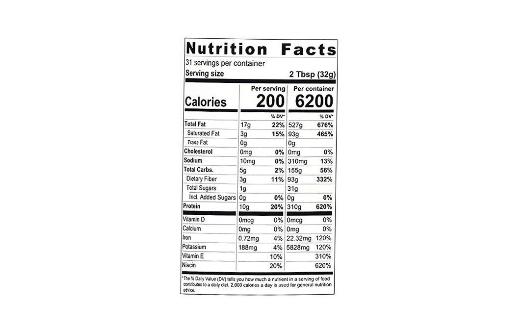 MUF Peanut Butter All Natural Unsweetened   Plastic Jar  1 kilogram